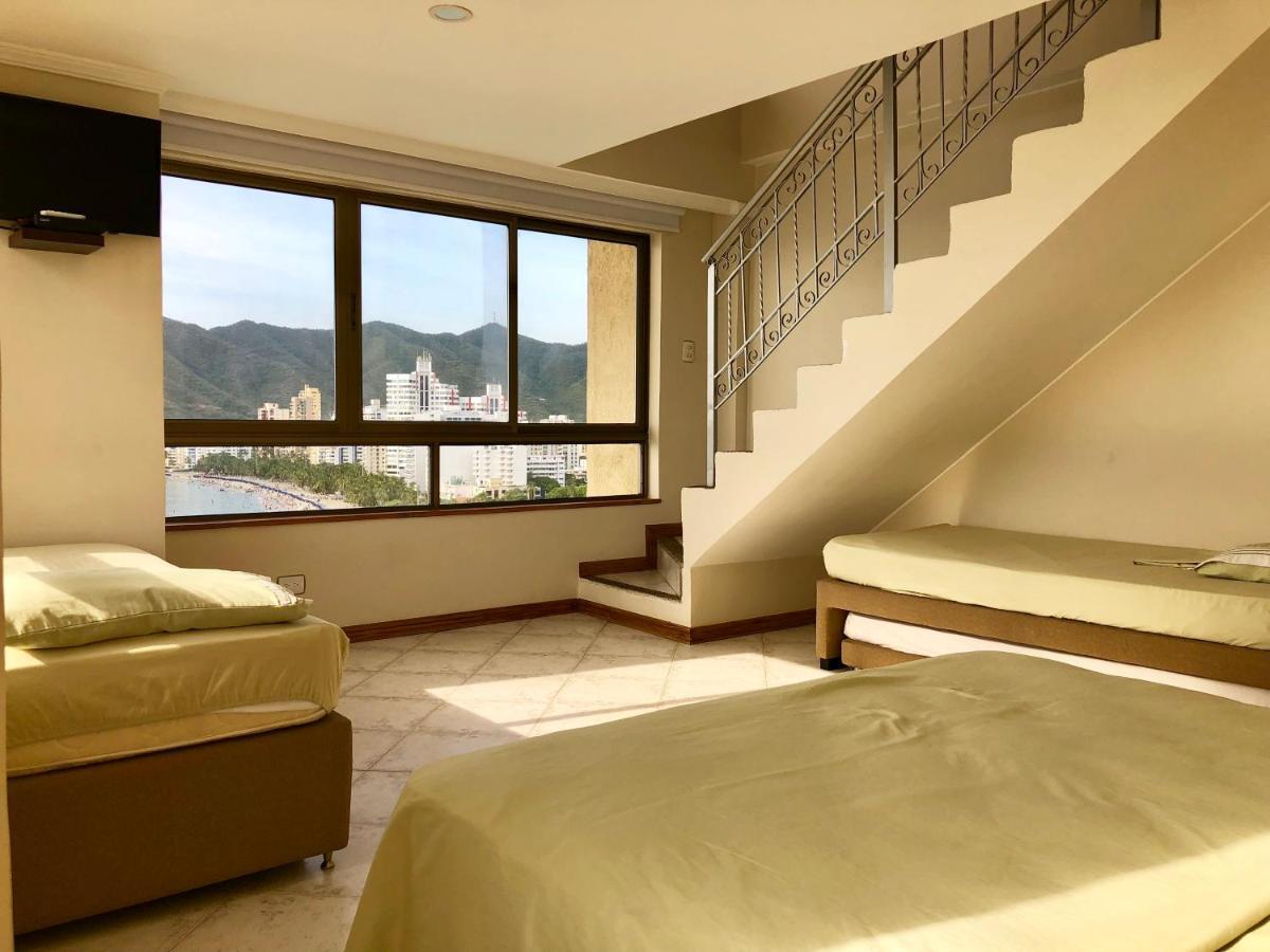 Ferienwohnung Edificio El Penon Del Rodadero Santa Marta  Exterior foto